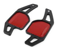 SYGDSG0 Compatible con A5 S5 2012 2013 2014 2015 2016 1 par de accesorios plástico ABS for automóvil, pegatina extensión paleta cambio volante (patrón forjado) Accesorios