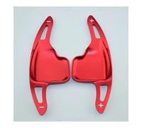 SYGDSG0 Compatible con BMW for X3 F25 2011 2012 2013 2014 2015 2016 2017 1 par de extensiones engranaje paleta cambio volante coche aluminio (rojo) Accesorios