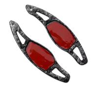 SYGDSG0 Compatible con R8 for Spyder RS3 8V for Sportback Limousine RS4 Avant RS5 B9 for Coupe RSQ3 RSQ8 Paleta de cambio volante Fibra carbono (Negro forja) Accesorios