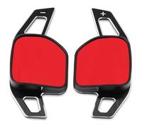 SYGDSG0 Compatible con Seat for Ateca 2016 2017 2018 2019 2020 2021 2022 2023 Accesorios de Coche Pegatinas extensión Paleta Cambio Volante(Rojo) Accesorios