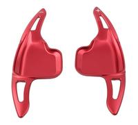 SYGDSG0 Interior del coche compatible con for X4 2013 2014 2015 2016 Paleta de cambio volante Palanca cambios extensión Aluminio (rojo) Accesorios