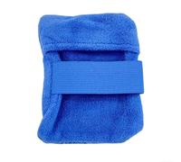 SYH&AQYE Bolsa for Quitar Arena, Guantes limpiadores de Playa portátiles for Vacaciones en la Playa y Camping.(Azul,L)