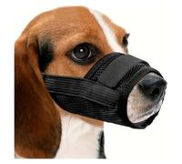 SYH&AQYE Bozal de Perro Suave for ladridos antimordidas, búsqueda de Basura for Perros Grandes de tamaño Mediano, Cubierta bucal Suave, Ligera y Resistente con trabilla for Cuello extraíble(XXL)