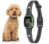 SYH&AQYE Collar Antiladridos for Perros, Collar Cómodo for Perros, Suave, Ideal for Uso Diario Y Viajes(Verde)