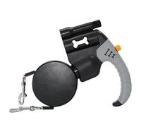 SYH&AQYE Correa for Perros Doble Retráctil, Correas for Perros con Mango Antideslizante con Cierre Rápido Extendido con Un Solo Clic Sin Enredos de 360 ° con Bolsas for Caca, Caminando 2 Perros