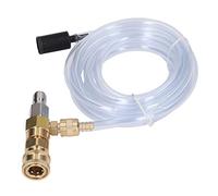 SYH&AQYE Kit de Inyector Químico para Lavadora de Alta Presión, Dispensador de Jabón Ajustable de 5000 PSI con Tubo de 9,8 Pies, Conexión Rápida de 3/8 de Pulgada para Lavadora A Presión