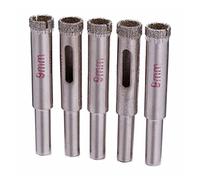 SYHML-SHOP 5 PCS Diamond HoleSaw Set de 6-20 mm Orificios vieron Cortador de Broca for Azulejos de Piedra (Hole Diameter : 9 mm)