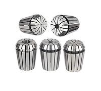 SYHML-SHOP Set de Collar de Primavera ER11 ER16 ER20 ER25 ER32 ER Spring Collet Chuck Precisión 0.008mm para máquina de Grabado CNC Herramienta de fresado de Torno (Hole Diameter : ER20 3.175)