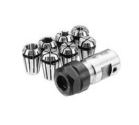 SYHML-SHOP Spring Collet Chuck ER11 ER16 ER20 ER25 ER32ER Spring Collet Chuck Precisión 0.008mm para máquina de Grabado CNC Herramienta de fresado de Torno (Hole Diameter : ER32 2)