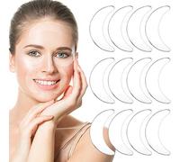 Syhood 12 Piezas de Almohadillas de Silicona para Arrugas de Ojos Antienvejecimiento Parches Reutilizables para Reducir Arrugas de Piel Debajo de Ojos Almohadillas de Escote para Boca y Ojos