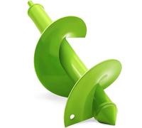 SYITCUN 10x30cm Jardín Espiral Broca,Excavadora de Taladro para Ahoyadora,Cultivador de Suelo Broca,Agujero Herramientas de Mano para Flor Plantar Bulbos De Cama Plántulas