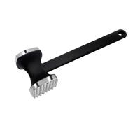 SyiXute 1 Piezas Martillo Carne,Mazo para Carne Doble Cara,Martillo Ablandador de Carne de Acero Inoxidable,Mazo de Carne con Mango Antideslizante para Ablandar Carne de Res,Cerdo,Pollo