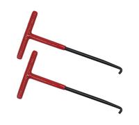 SyiXute 2 Piezas Gancho de Resorte de Escape,Gancho de Resorte para Motocicleta,Tirador de Muelles,T Trampolín Gancho para Scooter,Motocicleta,Ciclomotor (16 * 8,2 cm)