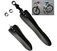 Syiyunran Bicicleta de Montaña Guardabarros - 1 Juego mtb Desmontable Salpicaduras Guardia Bicicletas Accesorios Plástico Alto Rendimiento Innovador Fijación Universal Widen Guardabarro Para Delantero