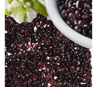 Syiyunran Piedra Decorativa Granate Piedras De Guijarros Preciosas - Rojo Oscuro, 100 Gramos, Pulidas, Se Pueden Utilizar Como Decorativas Para Estanques, Acuarios, Macetas y Otros Paisajes