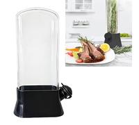 syiyunran Recipiente Conservador De Hierbas Contenedor Frescas Almacenamiento Refrigerador Herb Keeper Fridge Perejil Almacenar Verduras - Negro, 1 Unidad, para Cilantro, Hoja y Alimentos Similares
