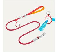 SYJYM - 2 correas de regalo y 1 correa para perro que no pellizca, bonita correa especial grande para caminar para mascotas