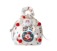 SYJYM - Bolsas de embalaje de manzana de Nochebuena, bolsas de regalo de manzana de la paz, bolsas de regalo portátiles para niños