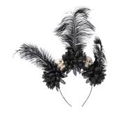 SYJYM - Diadema de hadas para Halloween, Día de los Muertos, corona floral con diseño de calavera aterradora, aro mexicano