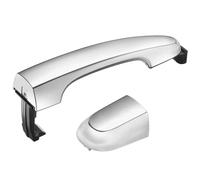 SYKRSS Manija de puerta exterior trasera derecha para el lado del chofer, repuesto para Kia Sorento 2011 2012 2013 2014 2015 reemplaza # 826512P010,836622P010
