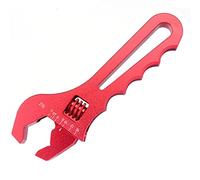 SYKRSS Mnixy AN3-16 - Llave inglesa ajustable profesional, herramienta de mano, color rojo