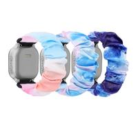 sylacor Correas elásticas compatibles con Gizmo Watch 3, 2, 1, Gabb Watch 3, 2, 1 y SyncUP Kids Watch, Solo Loop de 20 mm, bonita correa elástica para niños y niñas (paquete de 3, colorido, azul,