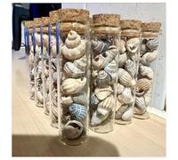 SYLALE 24/40 Botellas de Vidrio vacías de 25 x 80 mm y 30 ml con Corcho, frascos Decorativos for Recuerdos de Boda, Viales for Dulces y decoración del hogar, grageas y Tubos de ensayo.(24 Pieces)