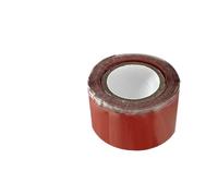 SYLALE Cinta de silicona autoadhesiva de 25 mm x 1,5 m, resistente al agua, for tuberías, mangueras y reparación de automóviles.(Red)