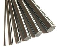 SYLALE Varilla de Acero Inoxidable 304, Varillas de Eje Lineal de 20mm, Barra Redonda métrica, Longitud de Tierra de 100mm