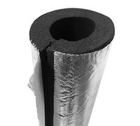 SYLJ Aislamiento De Tuberías para Exteriores, Aislante Tubo Aire Acondicionado, Tubo Aislamiento de Aluminio Autoadhesivo, Anticongelante Manguera Aislante De Caucho, Longitud 950mm