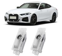 Sylswx 2Pcs Luces LED de Bienvenida Logo Aplicable a 1 2 3 4 5 6 7 X1 X2 X3 X4 X5 X6 Serie, Coche Logo Proyección, Proyector LED Puerta Coche, Luces Accesorios