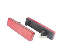 SYLTER Faro Antiniebla 2 Reflectores De Parachoques Trasero Con Lente Roja (izquierdo Y Derecho) Para Nissan Para Primastar (modelos 2001-en Adelante) Antiniebla