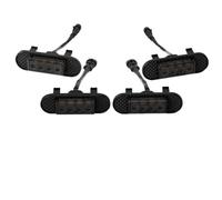 SYLTER Faro Antiniebla 4 Luces LED Para Parrilla Delantera De Coche Para Ford Para Bronco Para BadLands 2021-2023 Diurnas Advertencia Ámbar DRL Antiniebla(Escribe un)