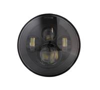 SYLTER Faros Delanteros Moto Faro LED Negro 7 Pulgadas para Ducati para Monster 1000 600 1993-2008 para Kawasaki para Vulcan VN 500 750 800 900 1600 1700 1500 Foco Led para Moto(D)