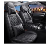 SYLTER Fundas para Asientos Funda De Asiento Coche para Dodge para Challenger para Avenger para Caravana para Grand Caravan para Durango para Journey para Viper Accesorios(Luxury Black)