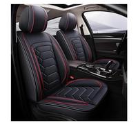 SYLTER Fundas para Asientos para Infiniti Todos Los Modelos para FX EX JX GM QX50 QX56 Q50 Q60 QX80 ESQ FX35 QX70 Q70L QX60 Cubierta De Asiento Coche Accesorio Cuero(Negro)