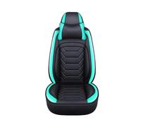SYLTER Fundas para Asientos para Infiniti Todos Los Modelos para FX EX JX GM QX50 QX56 Q50 Q60 QX80 ESQ FX35 QX70 Q70L QX60 Cubierta De Asiento Coche Accesorio Cuero(Black Green Pillow)