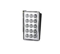 SYLTER Luz Freno Trasera Luz Piloto Freno LED F1 Trasera Universal La Tercera Diurna Haz Alto Y Bajo Lámpara Señal Parada Para Coche Motocicleta De 12V(BLANCO)