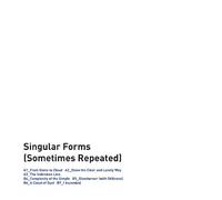Sylvain Chauveau - Singular Forms (Sometimes Repeated) [Vinilo]