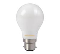 Sylvania Bombilla LED, B22, 7 W, 827, mate, no atenuable