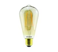 Sylvania, Bombilla LED de Filamento 4.5W 420lm Casquillo E27 Forma ST64 Retro