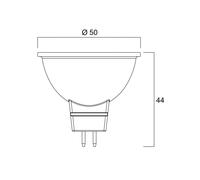 Sylvania Bombilla LED SUPERIA RETRO GU5.3 MR16 4,6 W 830 460 lm 36° EC:EPREL:2277772