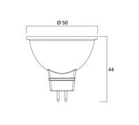 Sylvania Bombilla LED SUPERIA RETRO GU5.3 MR16 6,1 W 865 621 lm atenuable EC:EPREL:2277789