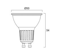 Sylvania Bombilla reflectora LED PLATINUM RETRO ES50 GU10 2 W 4000 K 360 lm 36° EC:EPREL:2446029