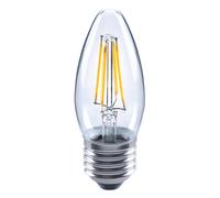 Sylvania Bombilla vela LED E27 4,5W 827 filamento clara EC:EPREL:542847