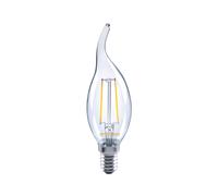Sylvania Bombilla vela LED soplada E14 ToLEDo 2,5W 827 claro, ráfaga de viento EC:EPREL:542855