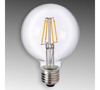 Sylvania Globo LED E27 6W 827 G80 transparente