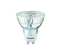 Sylvania GU10 Bombilla LED, 5,2 W Foco Cuerpo de cristal Recambio para halógeno 35 W 840 halógeno, color blanco