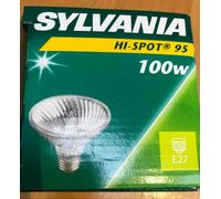 SYLVANIA HI-SPOT 95 100W Lámpara Halógena E27 Flood 30° Luz Cálida Regulable