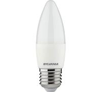 Sylvania Paquete de 4 velas LED de ópalo de 4,5 W = 40 W ES E27 con tapón de rosca